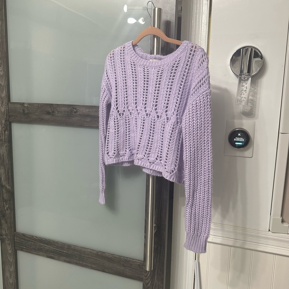Lavender sweater Aeropastale